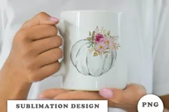 Watercolor Pumpkins sublimation png Product Image 3
