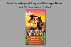 Country Party Flyer, Country Night flyer, Country Music Product Image 3
