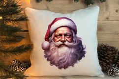 Vintage Black Santa Claus Sublimation Clipart, Santa PNG Product Image 3