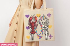 Peace Love Mardi Gras PNG, Mardi Gras Sublimation PNG Product Image 3