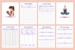 2027 Glow Up Planner | Self-Care, Wellness &amp; Personal Growth Product Image 3