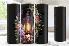 2 Summer Lantern Tumbler Wrap Sublimation, 20 oz Product Image 2