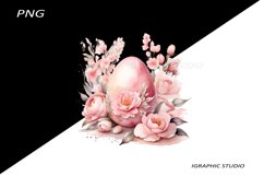 Easter Clipart, Easter Egg Clipart, Easter Bunny Png Product Image 1