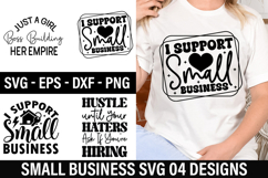 Business SVG Design - Just a Girl boss Building Her Empire Product Image 1