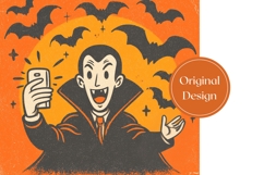 Cartoon Vampire Tumbler Sublimation, Halloween Bats Tumbler Product Image 3