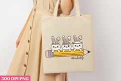 #Teacherlife PNG, Retro Teacher Easter Sublimat Product Image 3