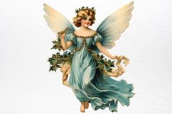 Vintage Christmas Cinema Clipart PNG Product Image 3