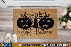 Happy halloween SVG, Halloween Doormat Svg Product Image 3