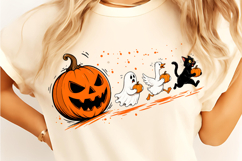 Funny Halloween Pumpkin PNG, Trendy Halloween Pumpkin PNG Product Image 2