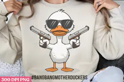 Anagangwiththeruckies PNG, Funny Duck Sublimation PNG Product Image 3