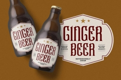 Akoher - Vintage Decorative Font Product Image 3