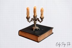 Books Halloween Clipart PNG Product Image 1