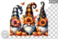 Halloween Gnome Sublimation - Clipart PNG Design Product Image 1