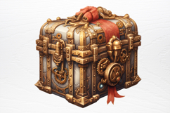 Steampunk Christmas Sublimation PNG Product Image 3