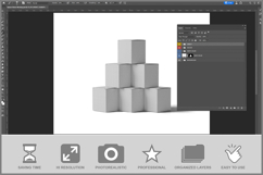 Square Boxes Product Image 2