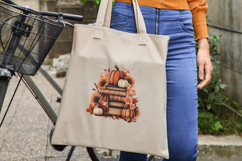 Rustic Autumn Bookscape Clipart Product Image 3