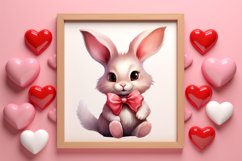 Valentines Day Animals Clipart, Valentines Couple Product Image 3