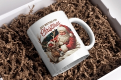 Vintage Christmas Animal PNG Bundle Product Image 3