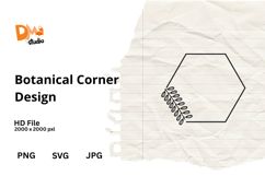 Botanical Corner Design Product Image 1