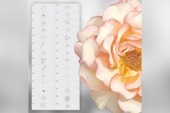 130 Procreate Flowers Stamp Brushes Product Image 9