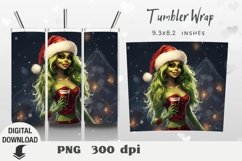 Christmas Tumbler Wrap, Christmas sublimation, Christmas Product Image 1