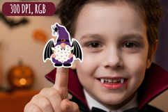 Halloween gnomes vector set, SVG clip art Product Image 3