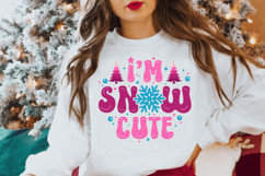 Funny Christmas SVG Bundle | Pink Christmas Quotes SVG Product Image 7