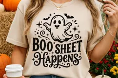 Boo Sheet Happens Svg, Funny Halloween Svg, Funny spooky Svg Product Image 4