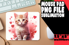 LUMINOUS DESK PAD INNOVATIVE ART, Cute Cat Product Image 1