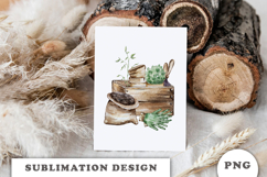 Watercolor Garden sublimation PNG Product Image 3