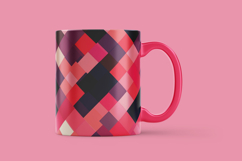 Pink Geometric Digital Paper Product Image 3