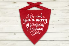 We woof you a merry christmas SVG, Christmas SVG Product Image 3