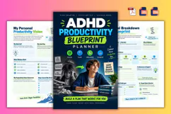 ADHD Productivity Blueprint Planner Product Image 3