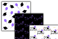 Graduation 2026 purple digital papers Product Image 2