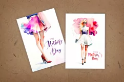 Mothers Day PNG, Mothers day flyer, Mothers day illustration Product Image 4