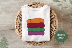 Hand Drawn Fall Illustration, Warm Sweater PNG Product Image 3