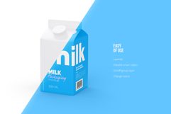 500 ml Tetra Rex mockup. Half Side view Product Image 3