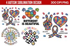 Autism Sublimation Bundle PNG Product Image 3