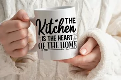The Kitchen is the Heart Of The Home SVG Design, Kitchen SVG Product Image 3