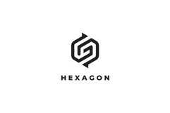 Hexagon Arrows logo design vector template Product Image 3