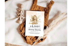 Baby Shower Invitation Template 206 Product Image 3
