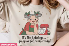 It's the holidays get your PNG, Funny Grandma Sublimation P Product Image 3