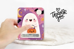 Kawaii Halloween Ghost Money Card, Halloween Money Card Product Image 3