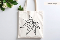 Hand Drawn Autumn Leaf SVG Product Image 3