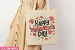 Happy Valentine's day PNG, Pop Art Valentine Day Clipart PNG Product Image 3