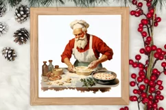 Vintage Christmas Clipart, Vintage Christmas Clipart Product Image 3
