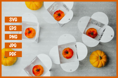 9 Autumn Box Template SVG I Gift Box I Packaging SVG Product Image 4