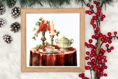 Vintage Christmas Magic Clipart, Christmas Clipart Product Image 3