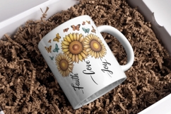 Sunflower Christian Sublimation Bundle - 7 PNG Product Image 3