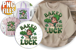 Whimsical TSHIRT Art Ideas PNG, St Patrick Day Product Image 1